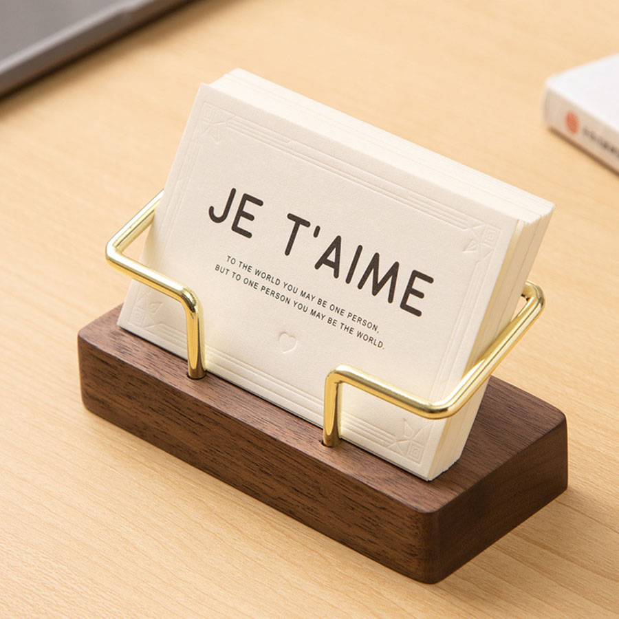 Business Card Holder Organizer - Desk Setup Home Office avis et prix