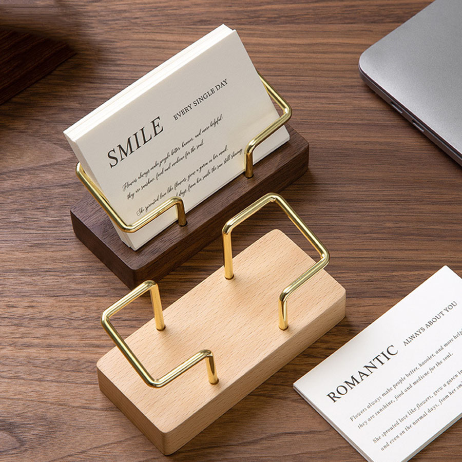 Business Card Holder Organizer - Desk Setup Home Office avis et prix