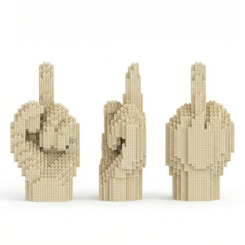 New Art Ornament Finger Buildi - Desk Setup Gear avis et prix