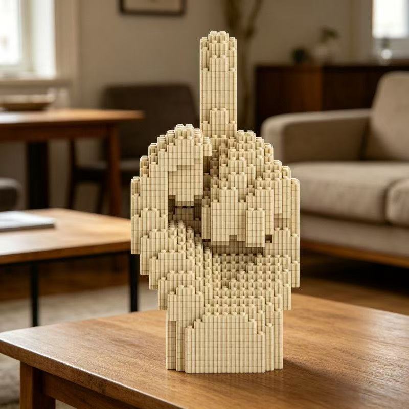 New Art Ornament Finger Buildi - Desk Setup Gear avis et prix