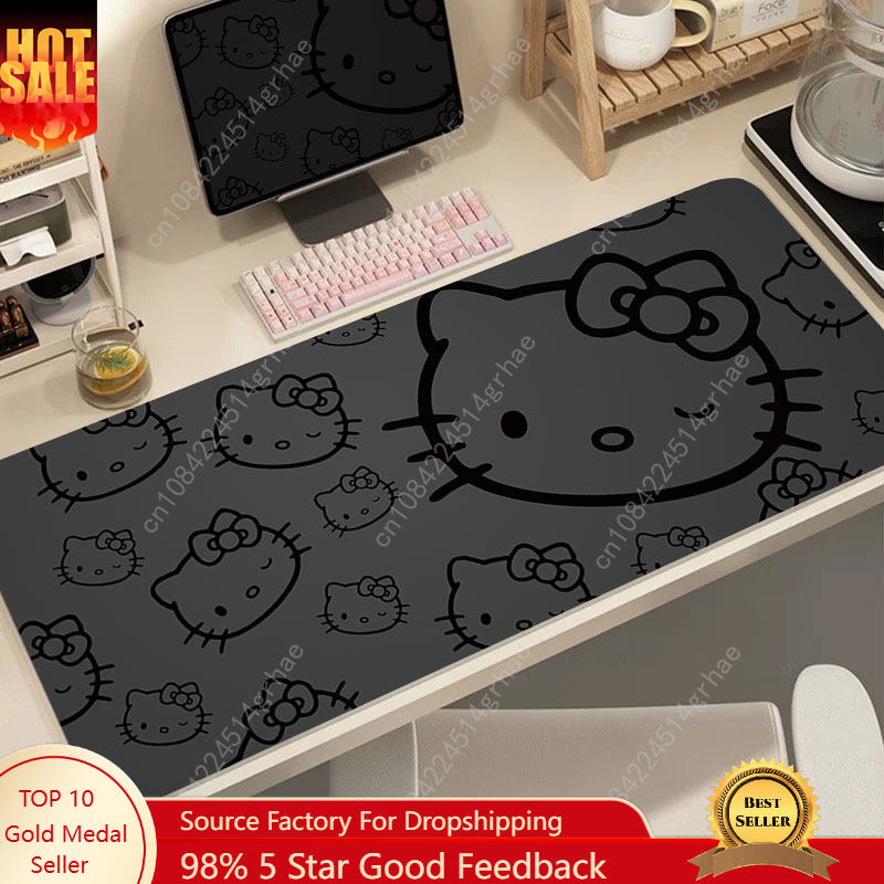 Hello Kitty Leather Printed Mo - Desk Pad Leather Large avis et prix
