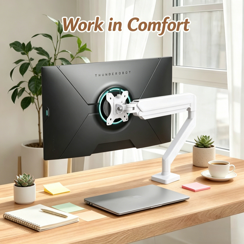 Single Monitor Desk Mount Arm– - Desk Setup Home Office avis et prix