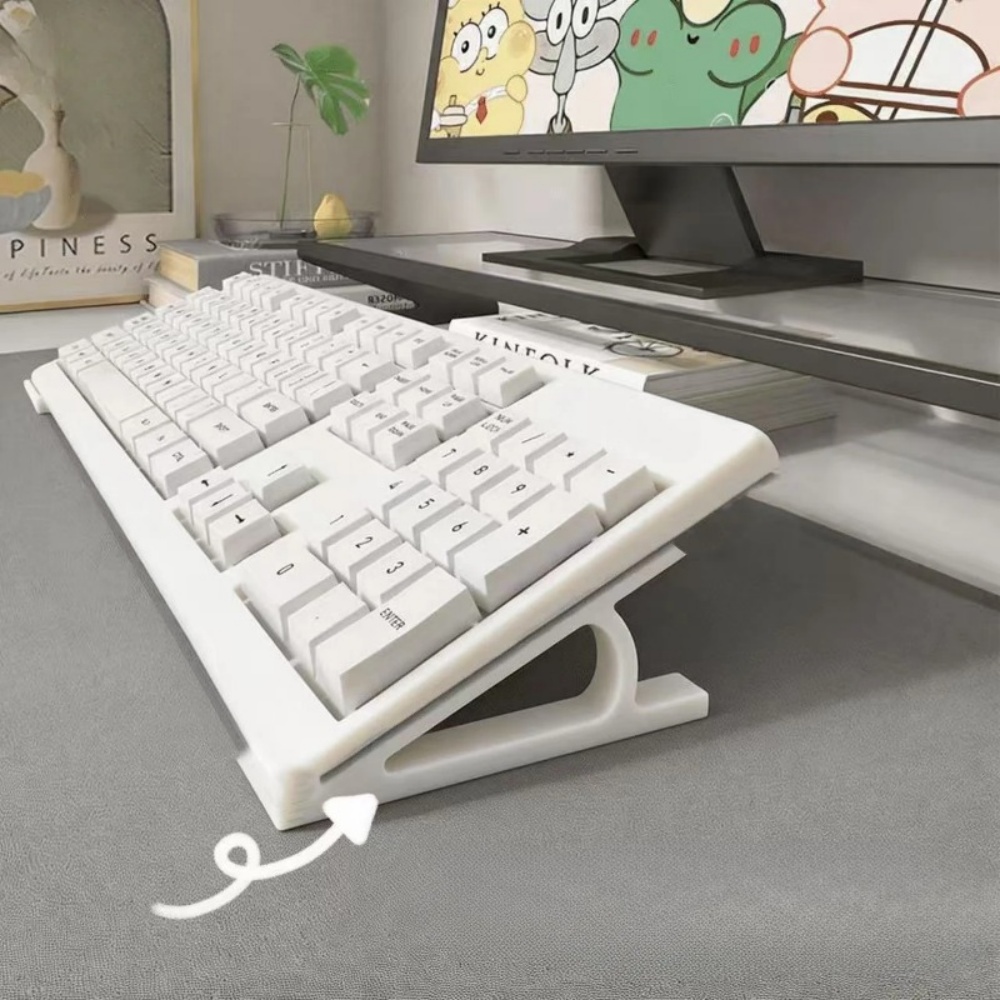 2pc Ergonomic Keyboard Riser F - Desk Setup Riser avis et prix