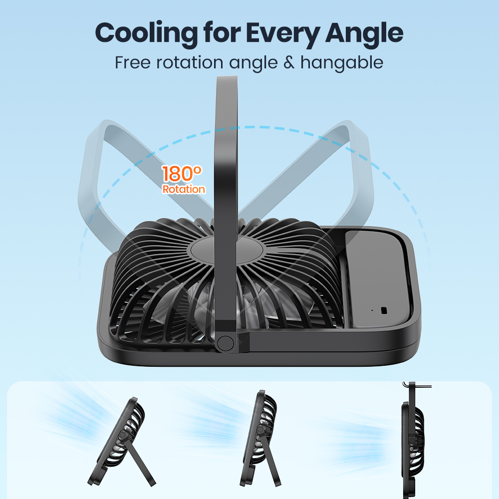 Warmco Mini Fan USB Desk Fan P - Desk Setup Gear avis et prix