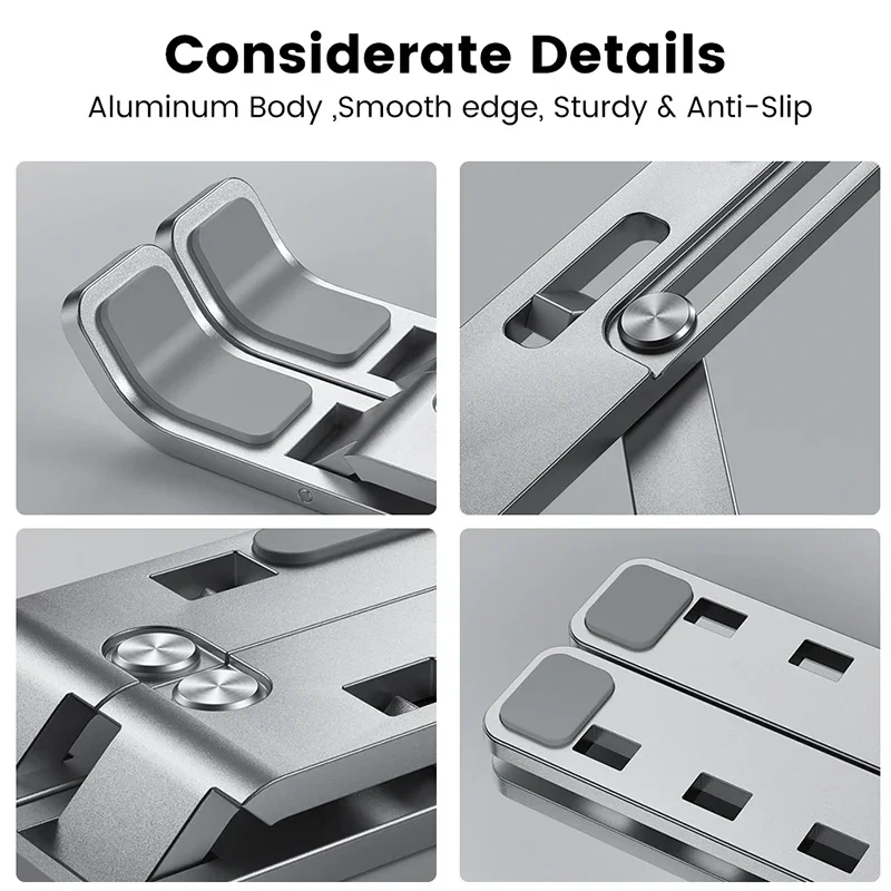 Aluminum Alloy Laptop Holder N - Desk Setup Notebook avis et prix