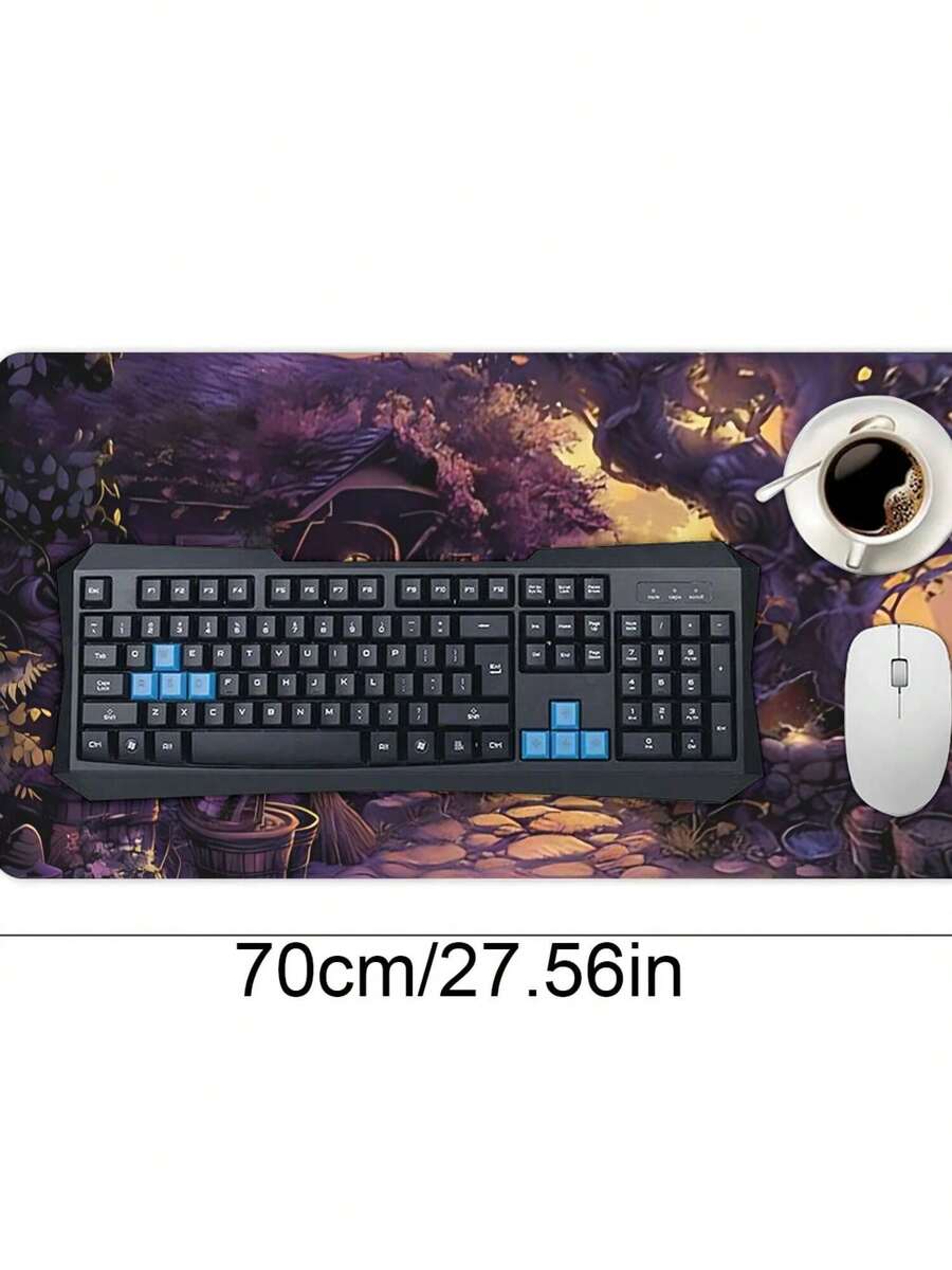 Large Gaming Mouse Pad With Fa - Desk Setup Gaming And Work avis et prix
