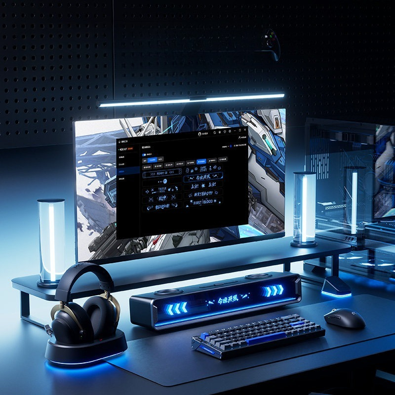 K20 GT Full Screen Subtitle Sp - Desk Setup With Speakers avis et prix