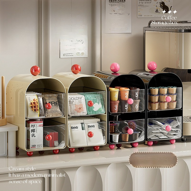 Desktop storage box multi-laye - Desk Setup Clean avis et prix