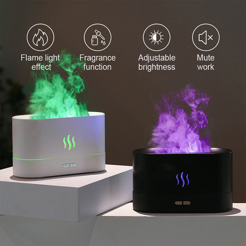 USB Desktop Flame Aroma Diffus - Desk Setup Lamp avis et prix