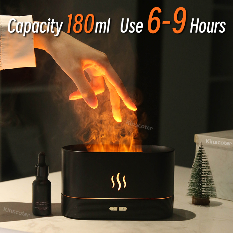 USB Desktop Flame Aroma Diffus - Desk Setup Lamp avis et prix