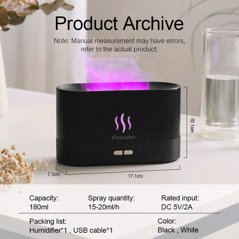 USB Desktop Flame Aroma Diffus - Desk Setup Lamp avis et prix