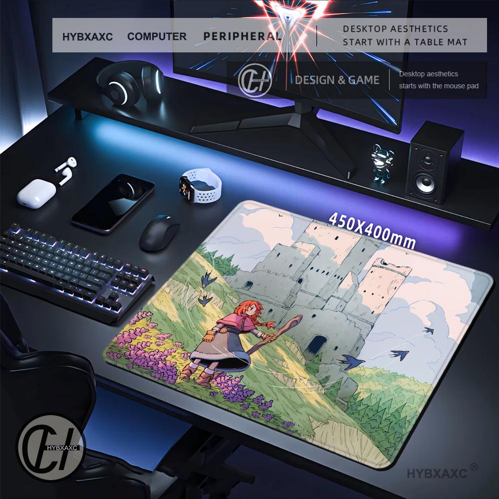 HYBXAXC Anime Castle Adventure - Desk Setup Gaming And Work avis et prix