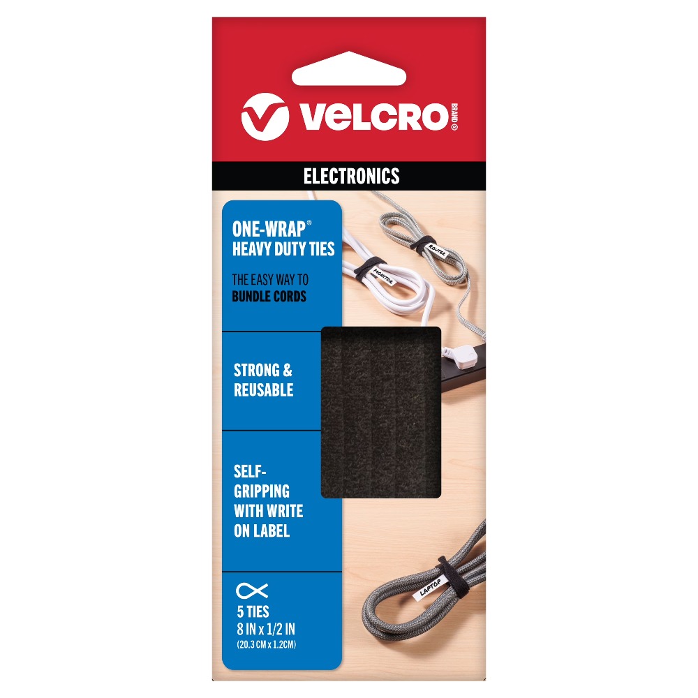 Heavy Duty Reusable Cable Ties - Desk Setup Home Office avis et prix