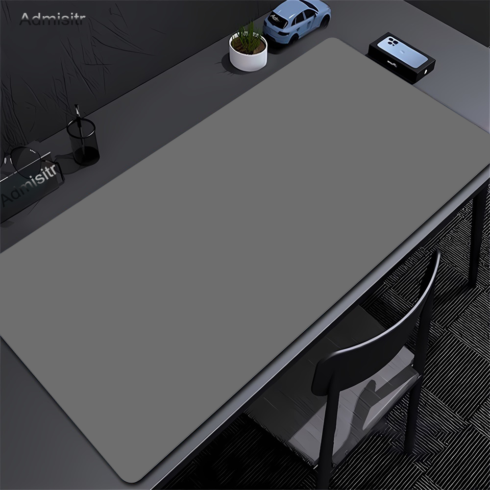 Large Black Mouse Pad Solid Co - Desk Pad Leather Large avis et prix