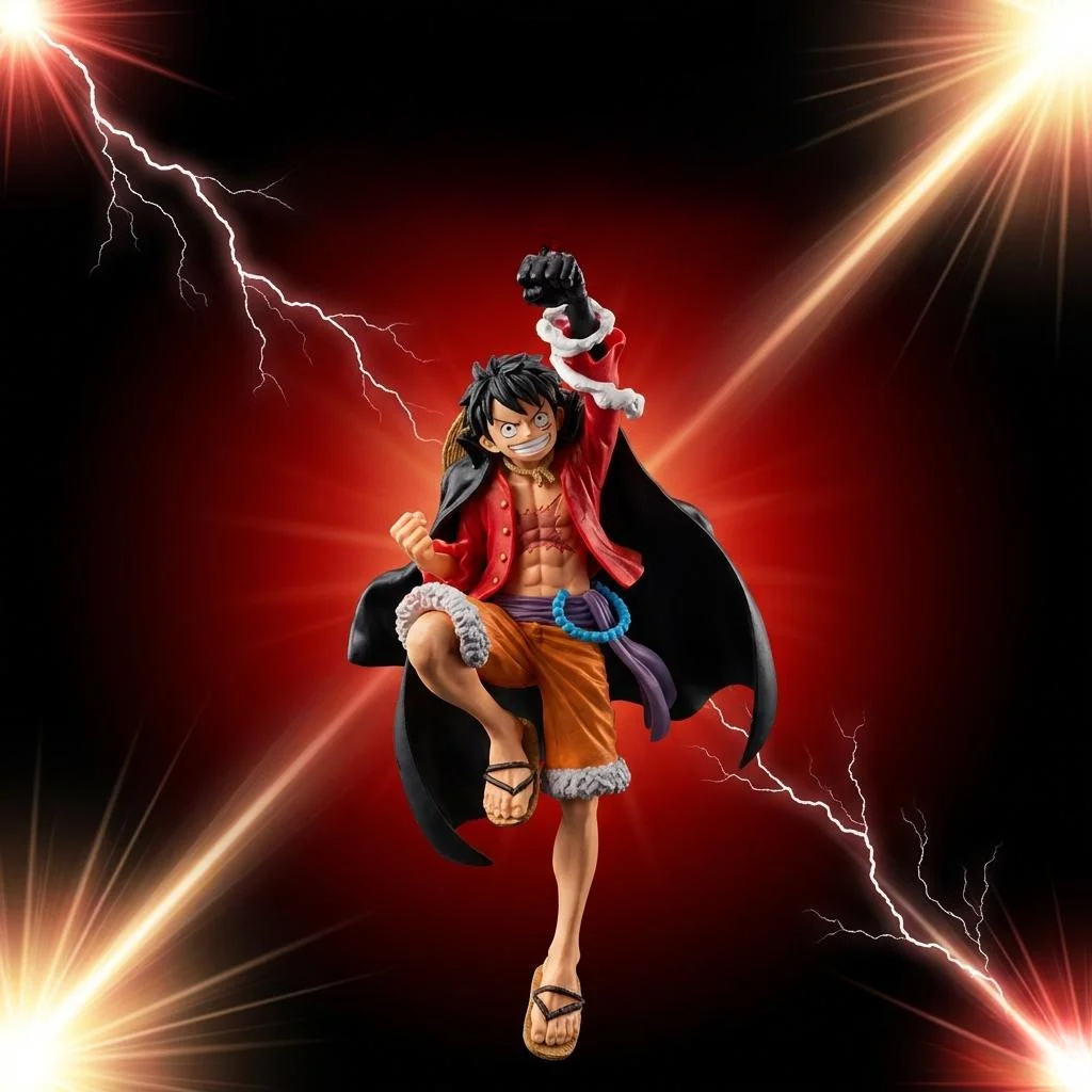 20cm Anime One Piece Figure Lu - Desk Setup Gear avis et prix