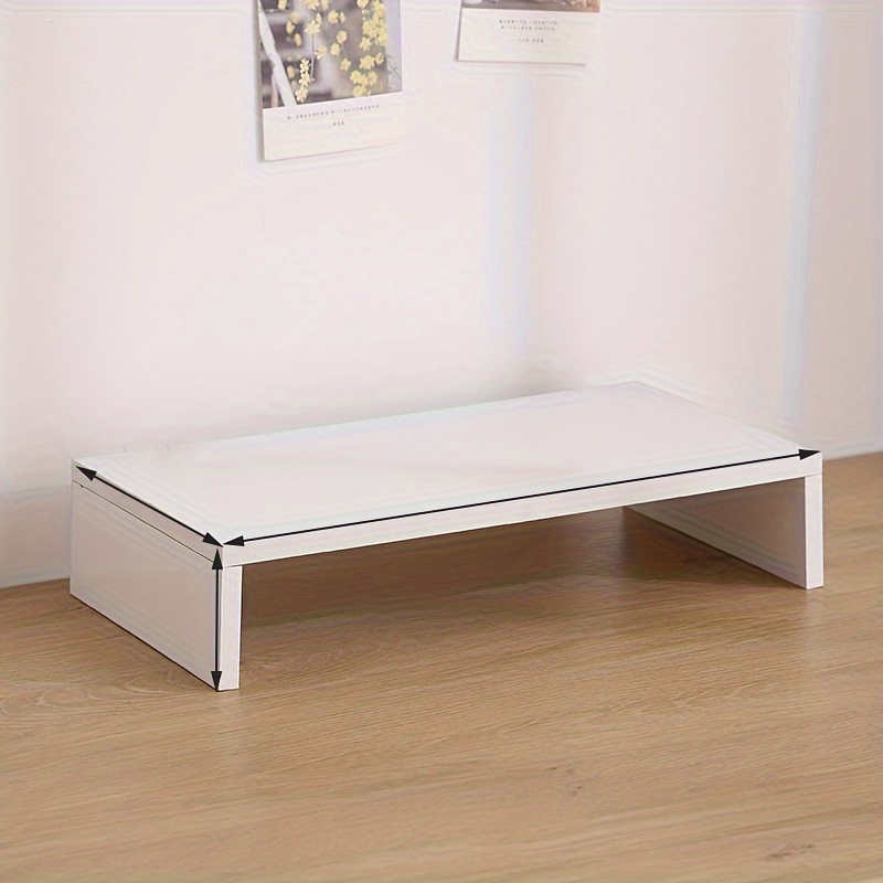 Spacious Wooden Monitor Stand  - Desk Setup Riser avis et prix