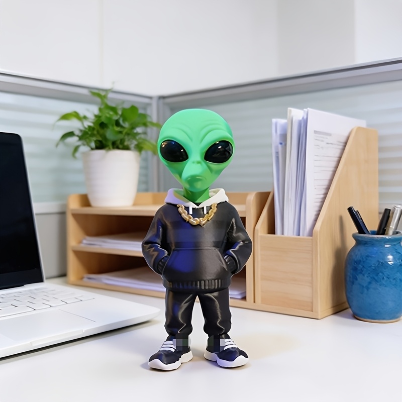 1 Piece Green Alien Figure wit - Desk Setup Home Office avis et prix