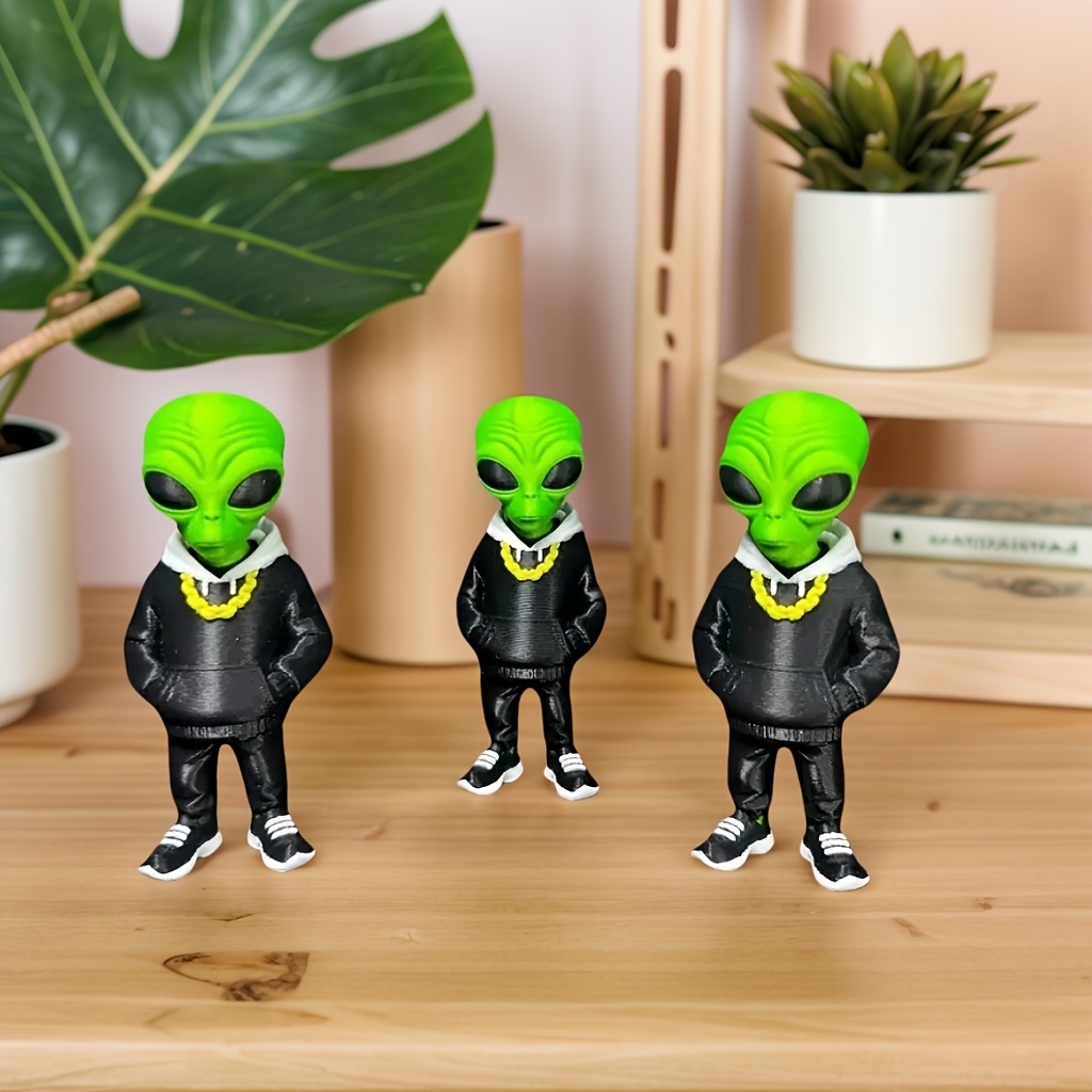 1 Piece Green Alien Figure wit - Desk Setup Home Office avis et prix