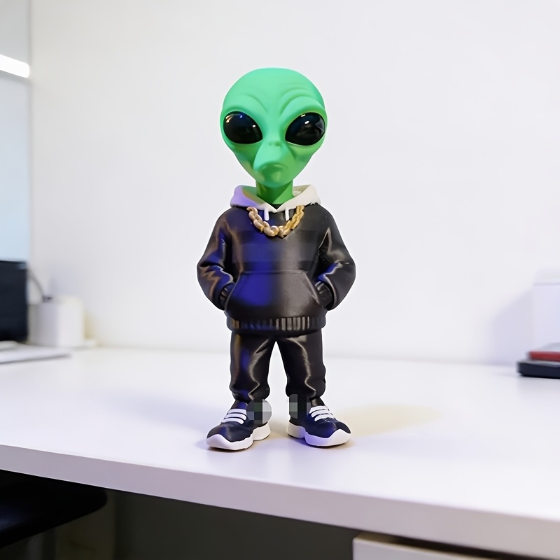 1 Piece Green Alien Figure wit - Desk Setup Home Office avis et prix