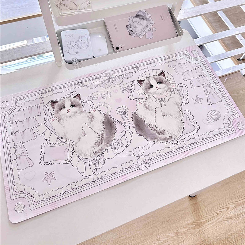 Leather Table Mat Ragdoll Cat  - Desk Pad Leather Large avis et prix