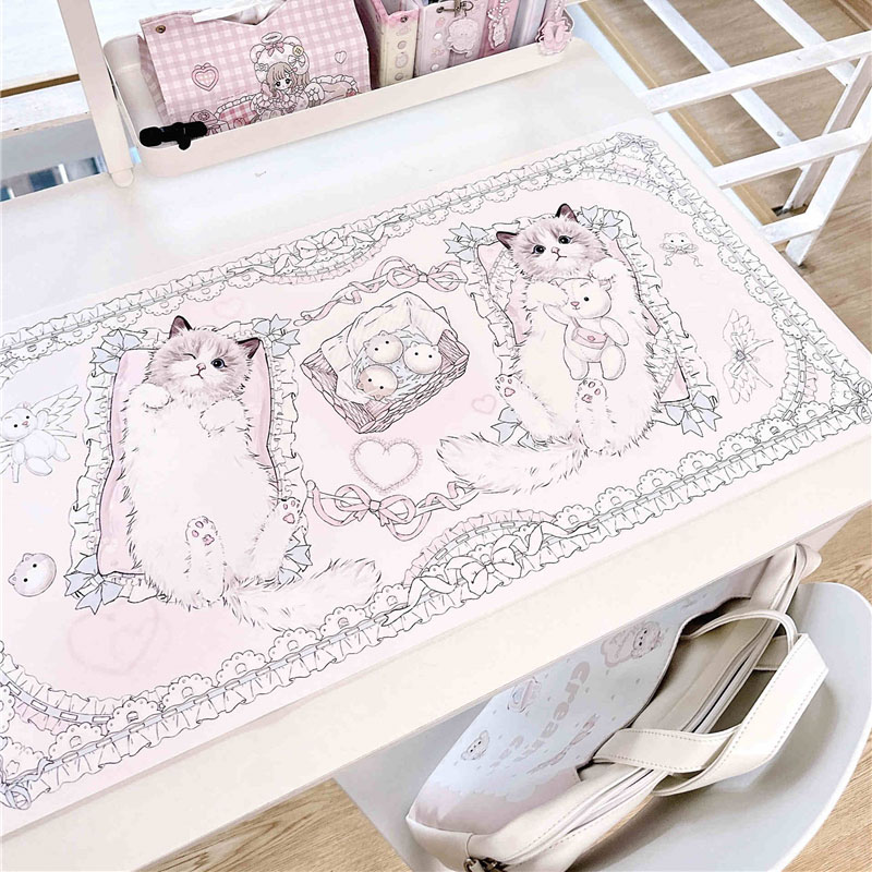 Leather Table Mat Ragdoll Cat  - Desk Pad Leather Large avis et prix
