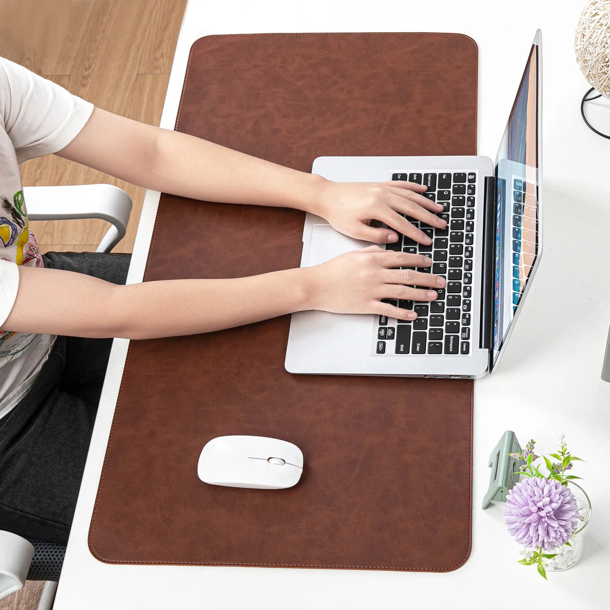 Desk Pad Waterproof PU Mouse P - Desk Pad Leather Large avis et prix