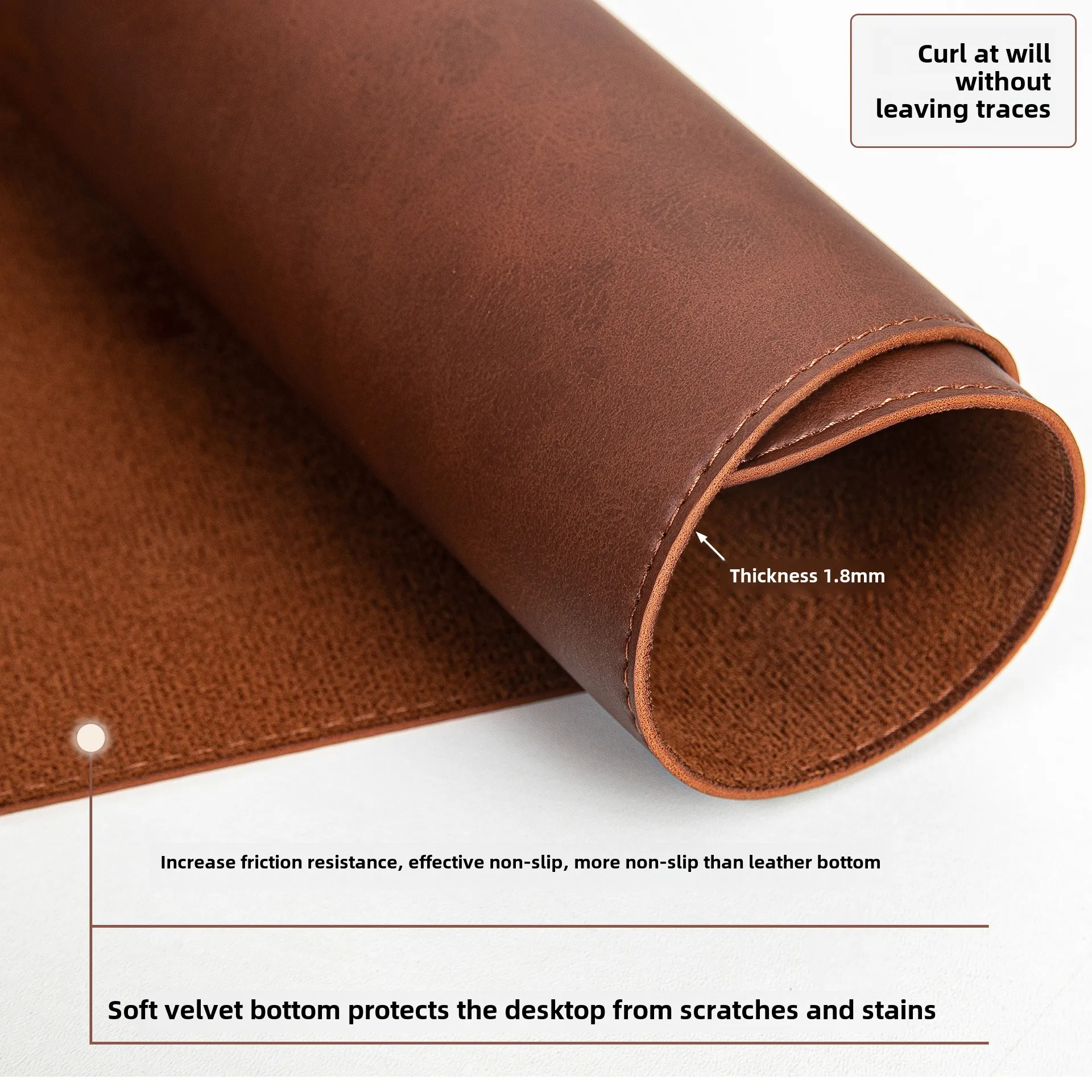 Desk Pad Waterproof PU Mouse P - Desk Pad Leather Large avis et prix
