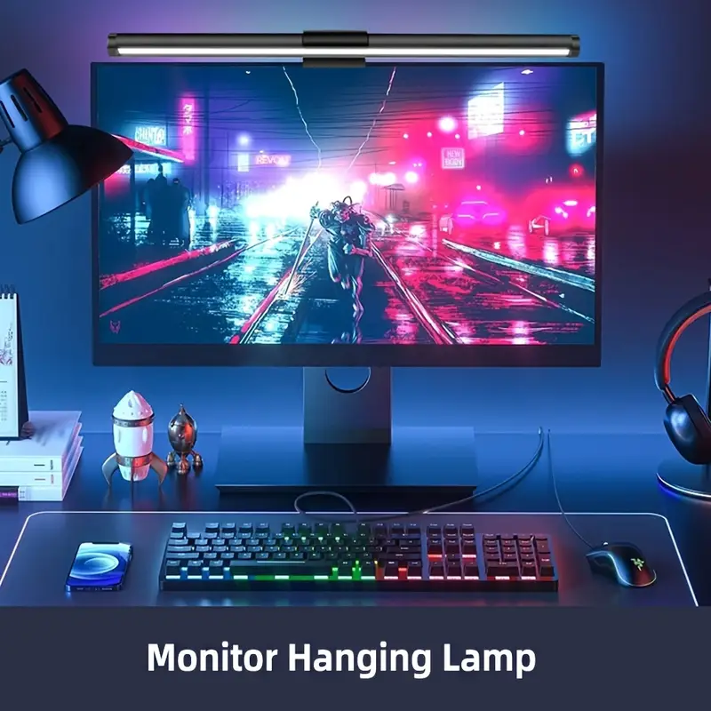 Stepless Dimming Eye-Friendly  - Desk Setup Gaming And Work avis et prix