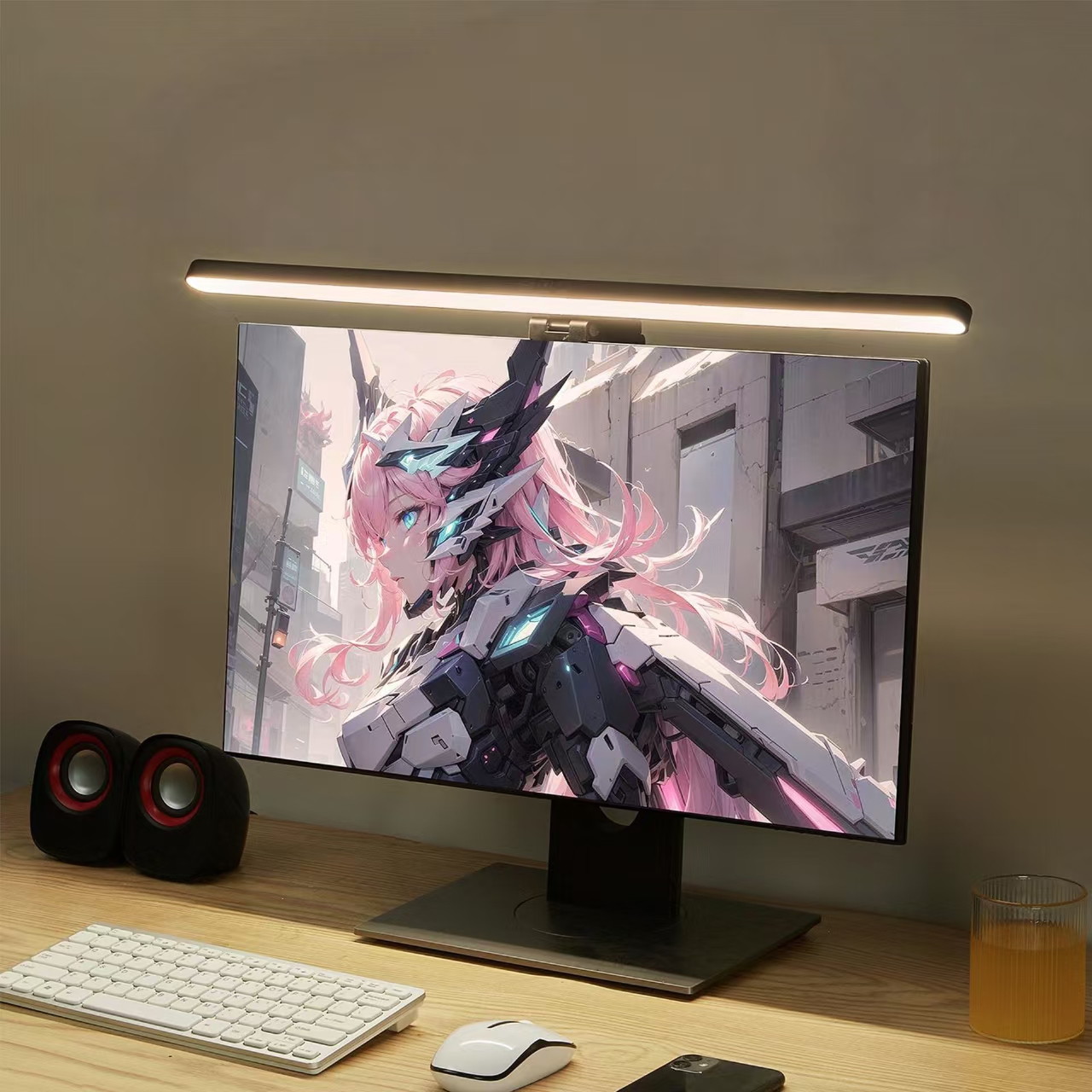 Stepless Dimming Eye-Friendly  - Desk Setup Gaming And Work avis et prix